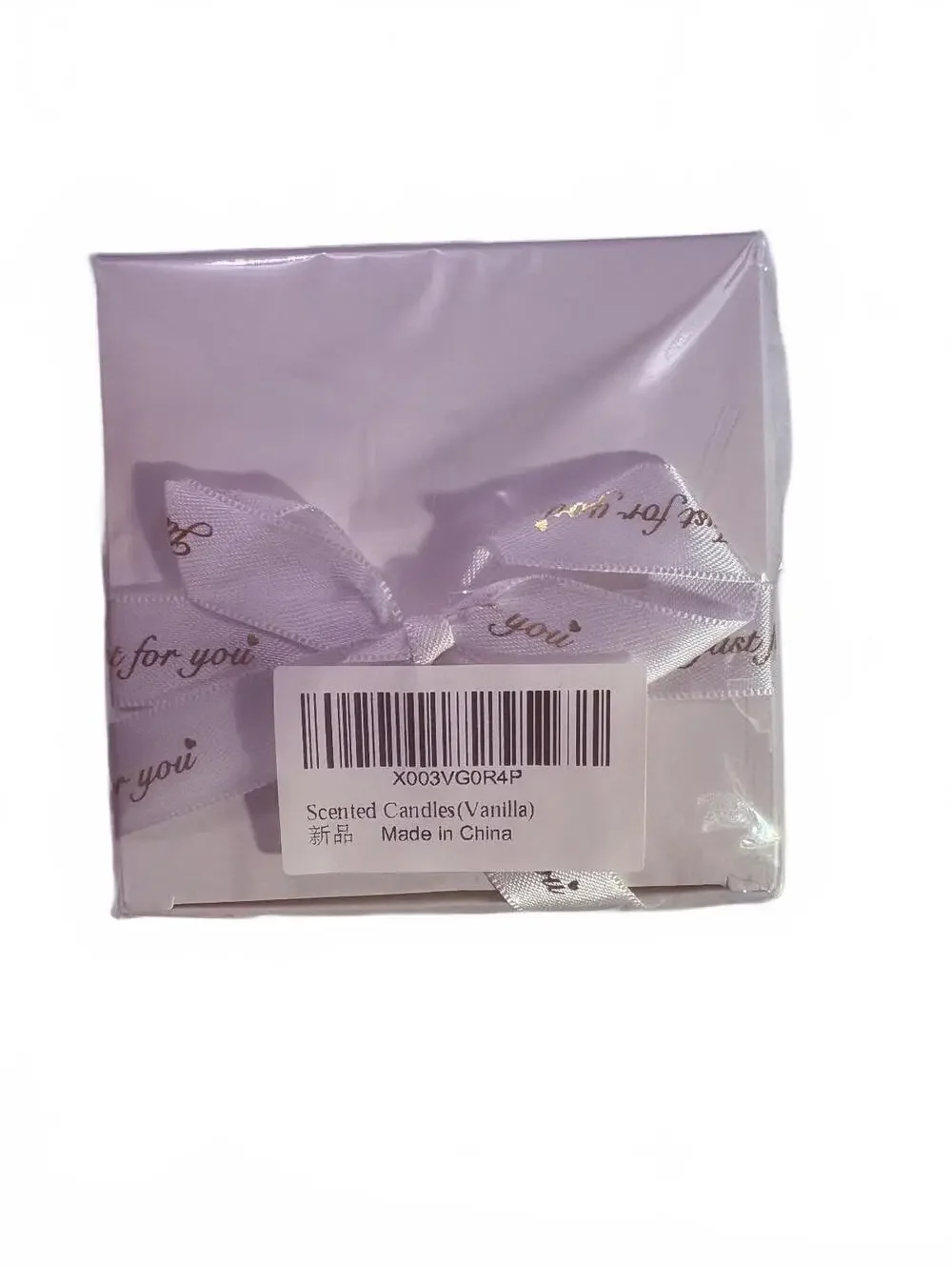 Lihome Vanilla Scented Soy Wax Candle 7oz
